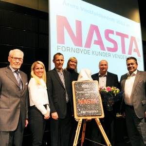 Nasta kåret til årets Vestfoldbedrift