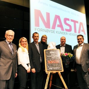 Nasta kåret til årets Vestfoldbedrift