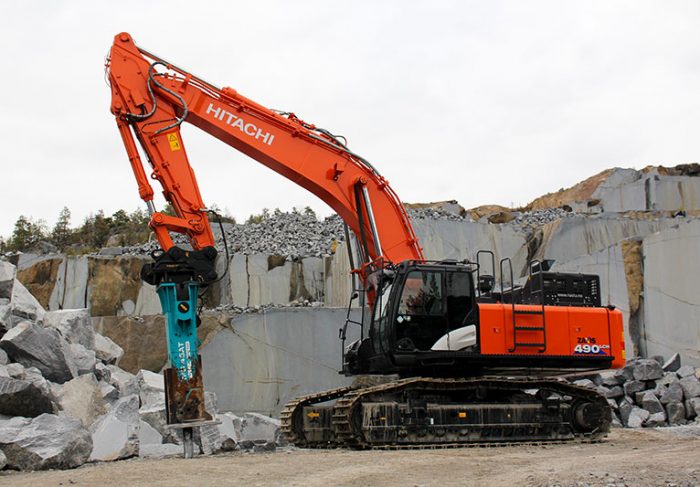 Hitachi zx490lch-6 steinservice