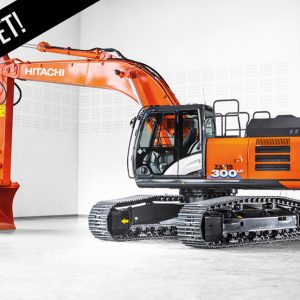 ZX300LC-6 Hitachi Beltegraver - Nyhet