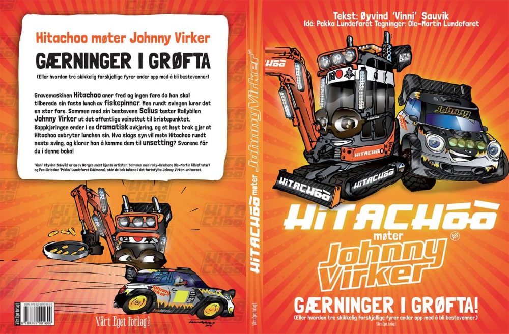 Hitachoo møter Johnny Virker - Bokomslag