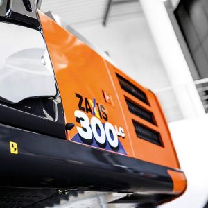 ZX300LC-6 Hitachi Beltegraver - detalj