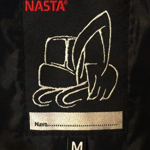 Nasta jakke - Baklabel med plass for navn