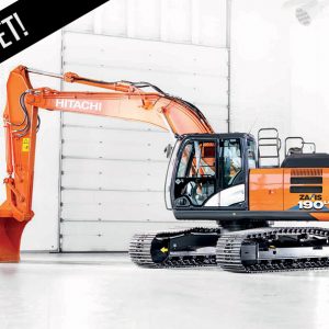 Nyhet: Beltegraver ZX190LC-6 fra Hitachi