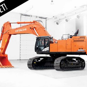 Nyhet fra Hitachi: Giganten Beltegraver ZX890-6