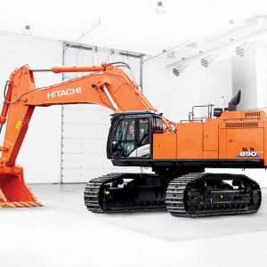 Giganten Beltegraver ZX890-6 fra Hitachi