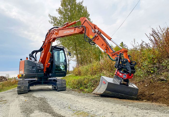 Hitachi ZX85US-6 Rolf Erik Myrstuen