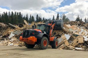 Avfallshåndteringslaster Hitachi ZW220-6
