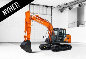 Nyhet fra Hitachi - Beltegraver ZX130-7