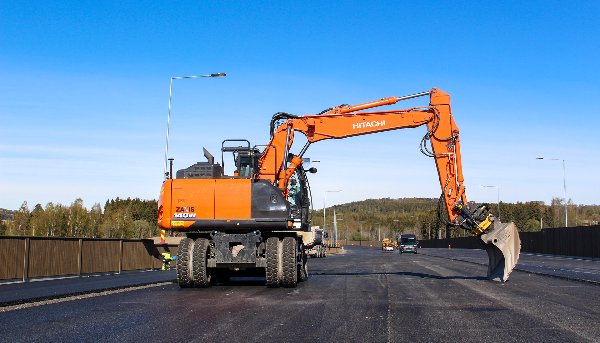 Hitachi ZX140W-6 Skogen Entreprenør AS