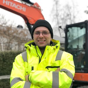 Hitachi zx65usb-6 Berge Bygdeservice as