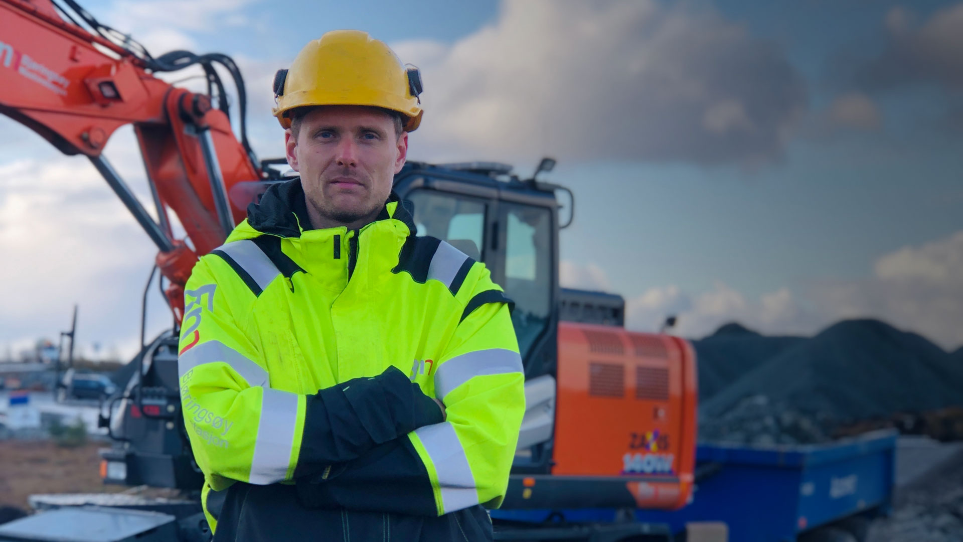 Daniel Bjøringsøy i Bjøringsøy Maskinstasjon