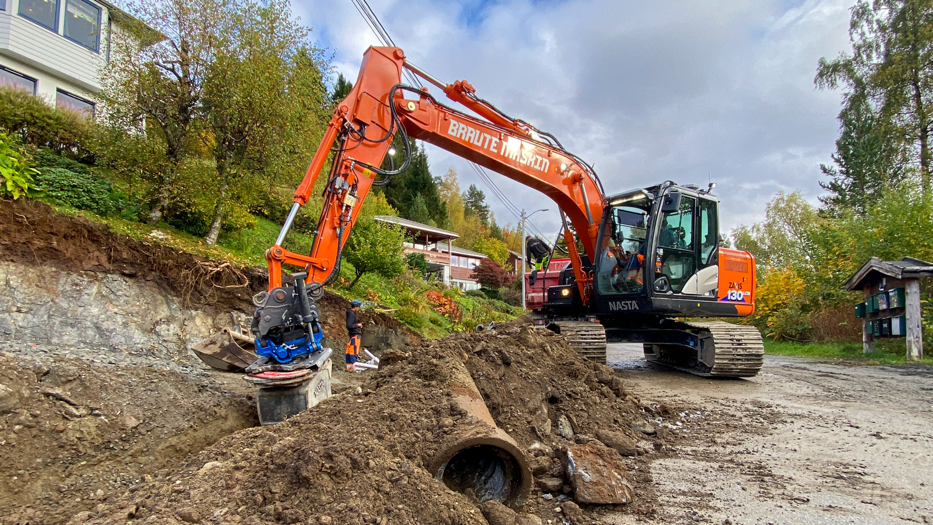 Hitachi ZX130-6 Braute Maskin AS