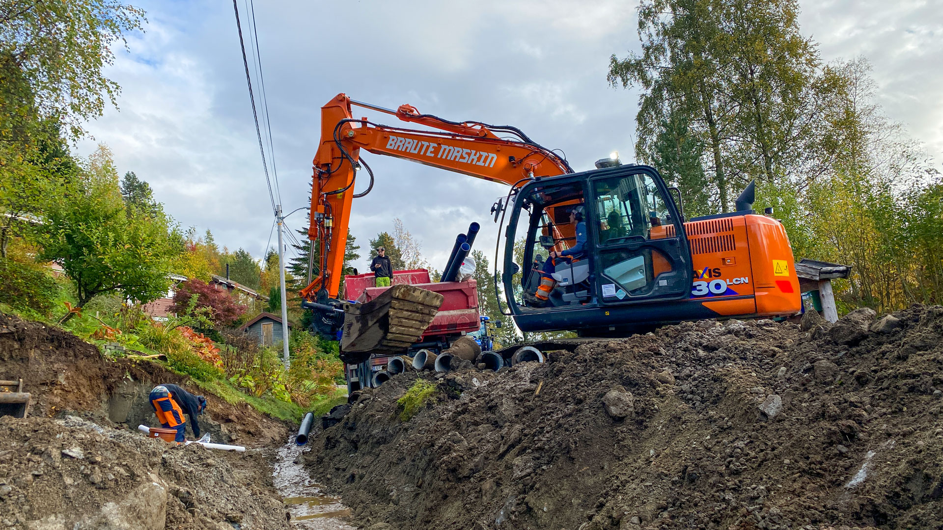 Hitachi ZX130-6 Braute Maskin AS