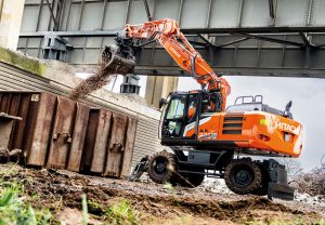 Hjulgraver ZX220W-7 miljøbilde