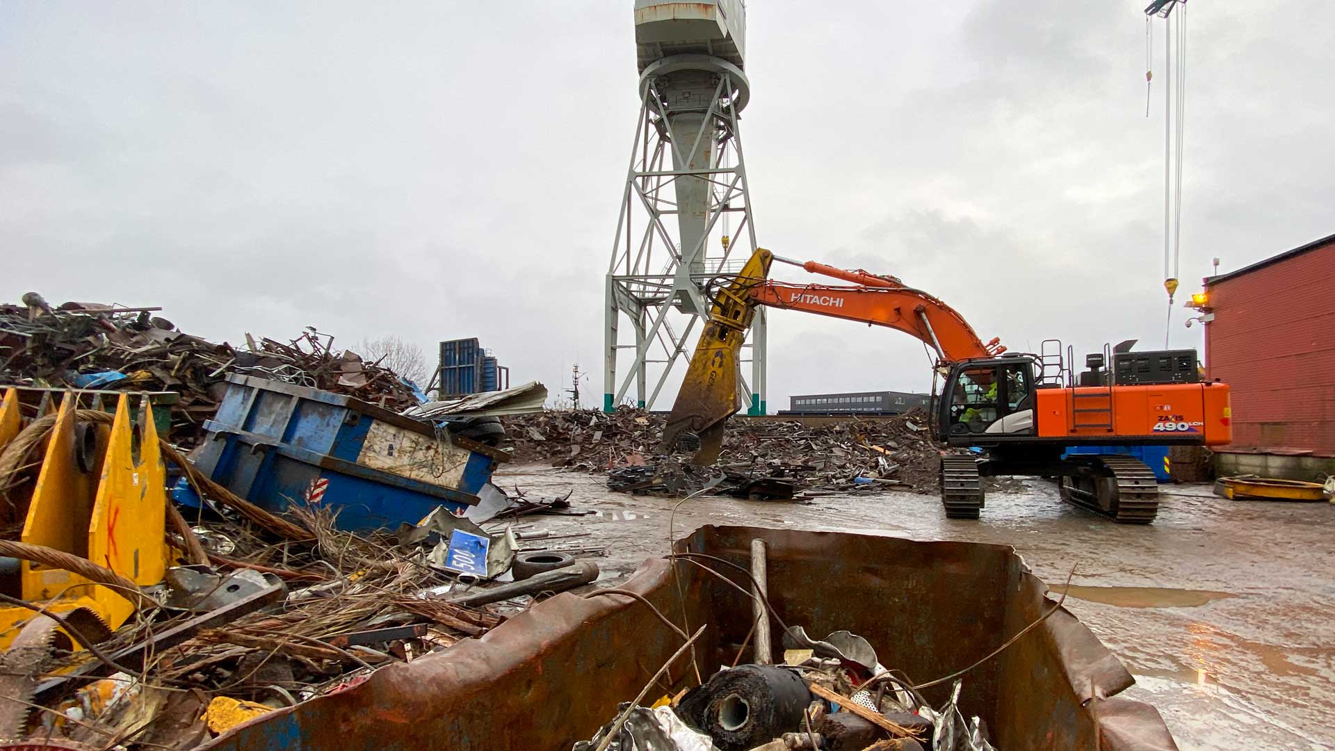 Hitachi zx490lch-6 Stena Recycling