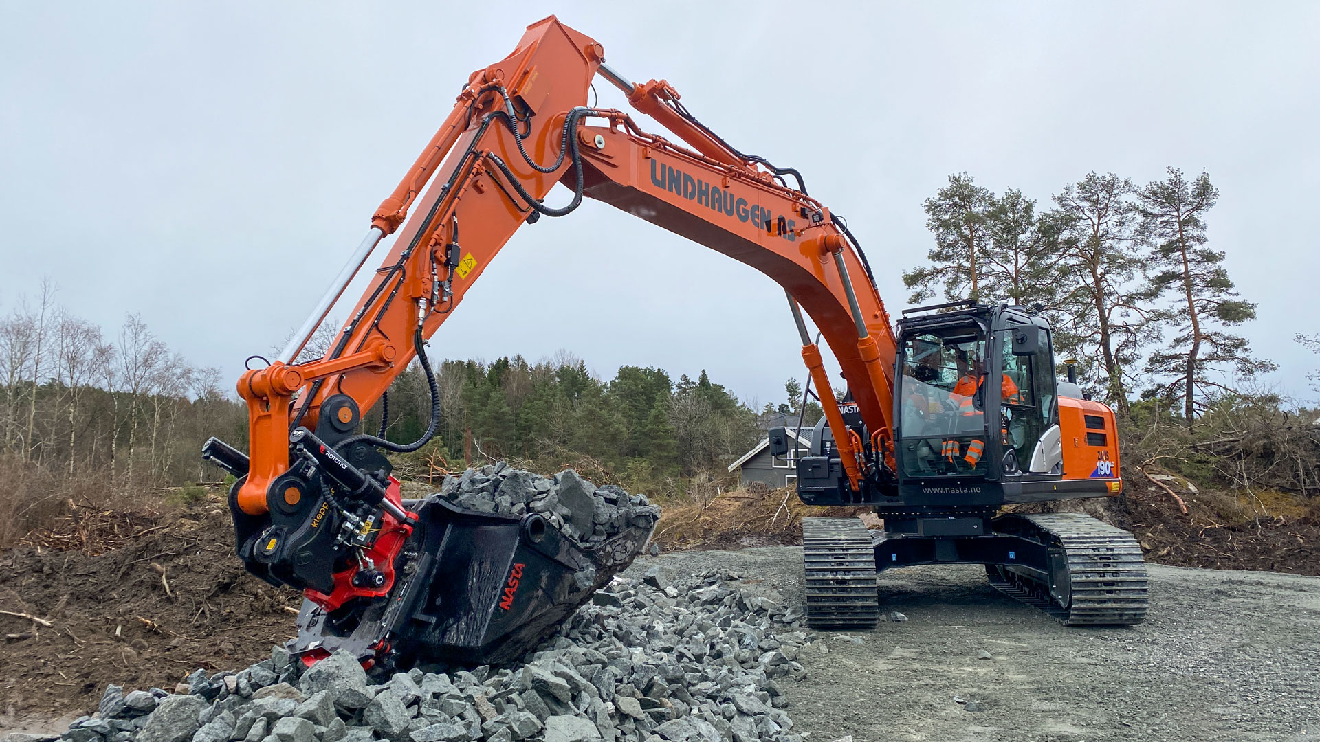 Lindhaugen AS Hitachi ZX190LC-6