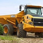 Rammestyrt dumper Bell B20E – Liten men allsidig dumper