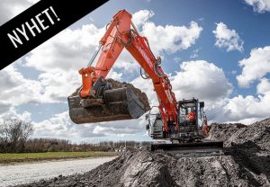 Nyhet! Hitachi beltegraver ZX225USLC-7