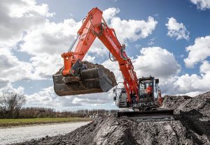 Hitachi beltegraver ZX225USLC-7
