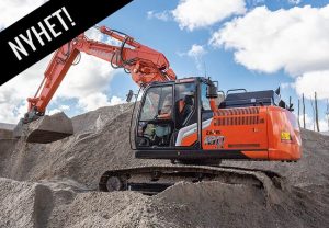 Nyhet! Hitachi beltegraver ZX180LC-7 & 180LCN-7 – Med maskinfører i fokus