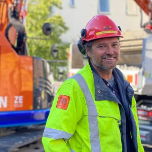 Daglig leder Lars-Fredrik Moe-Helgesen hos PA Entreprenør AS