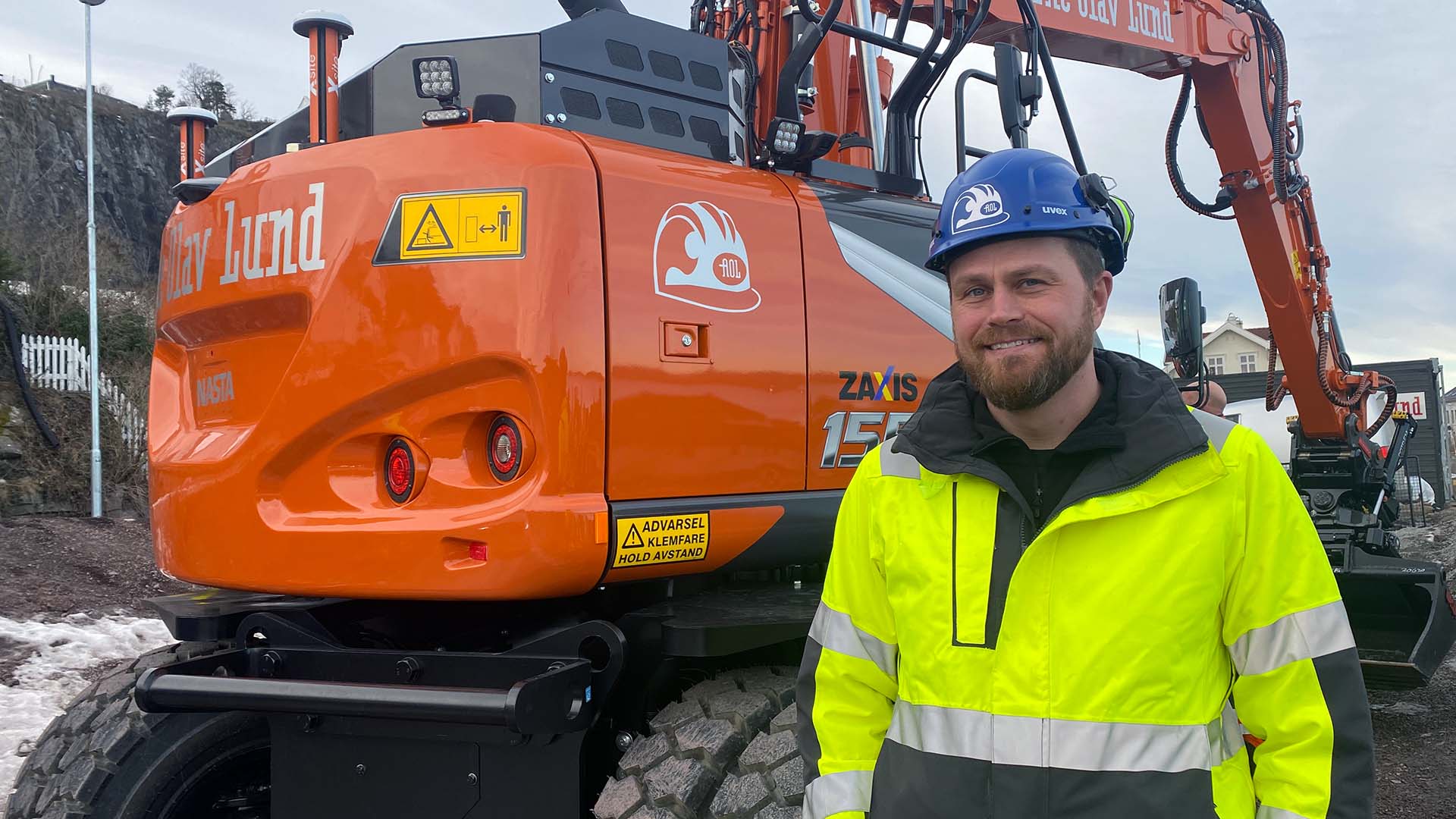 Daglig leder Erik Nilsen i firmaet Arne Olav Lund AS