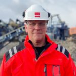 Anleggsleder Børge Eriksen i firmaet Veidekke AS