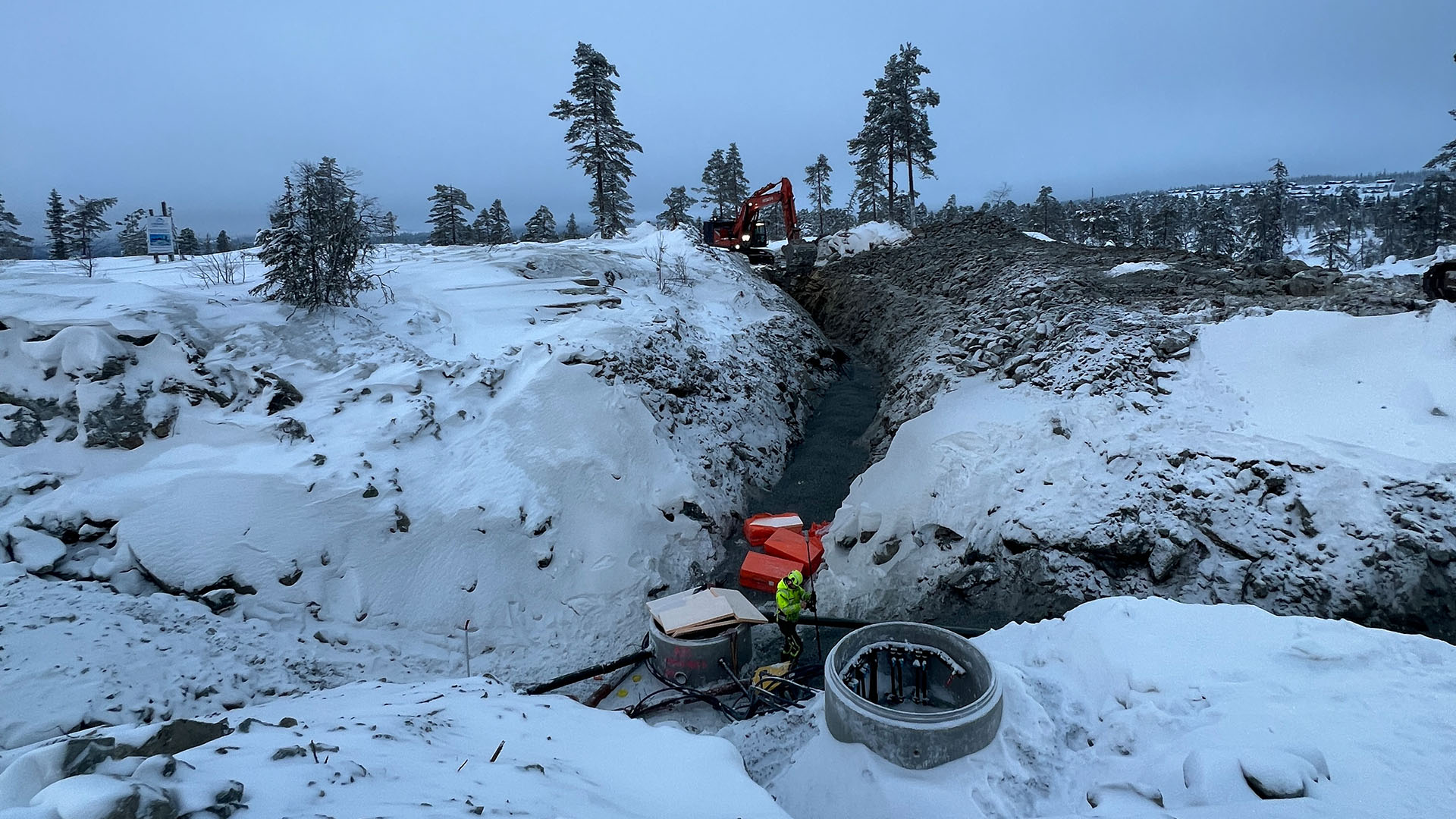 Fremtidig hyttefelt på i Lygnalia på Jaren