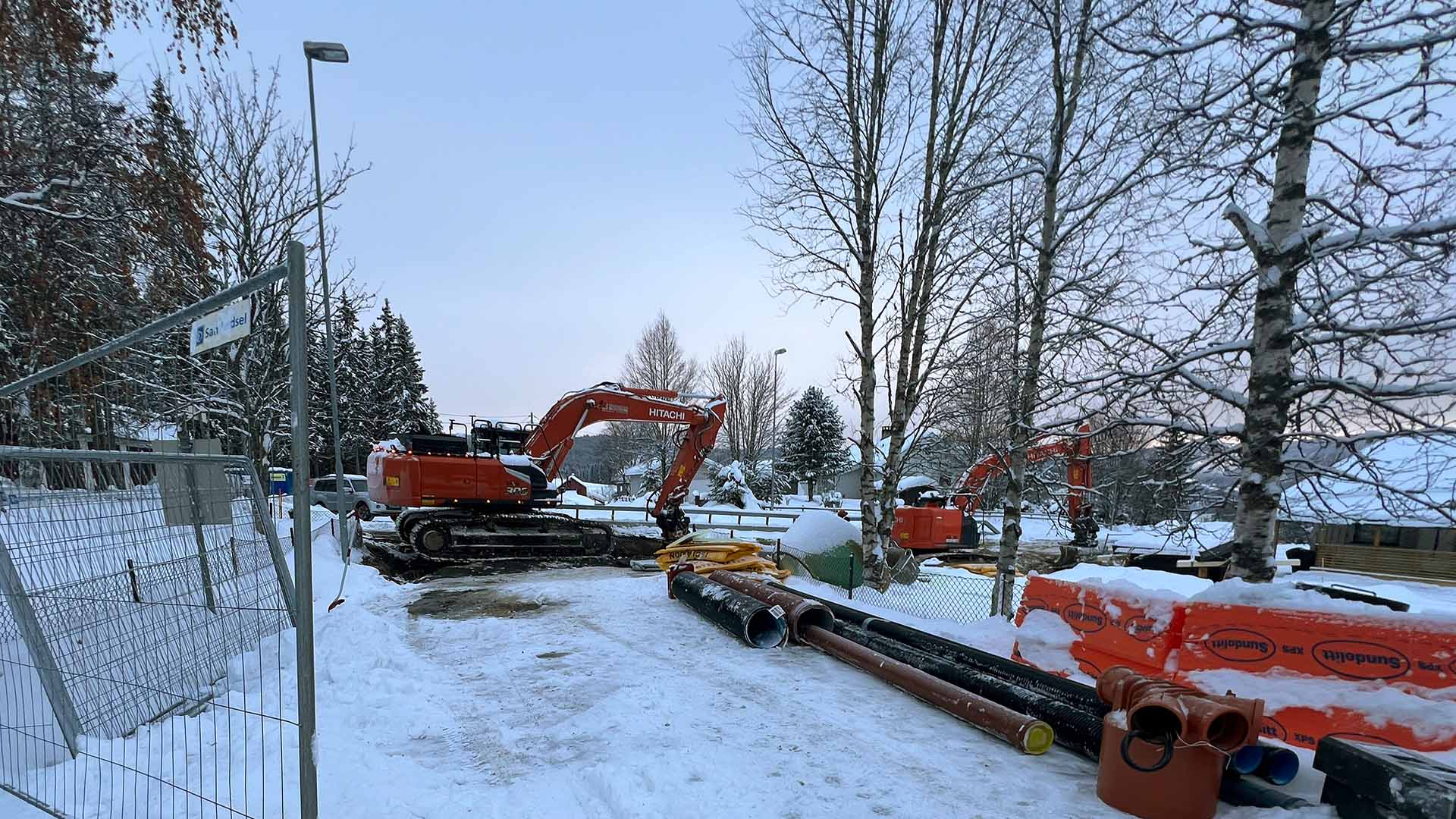 Miljøfoto fra Olebakken Maskin AS