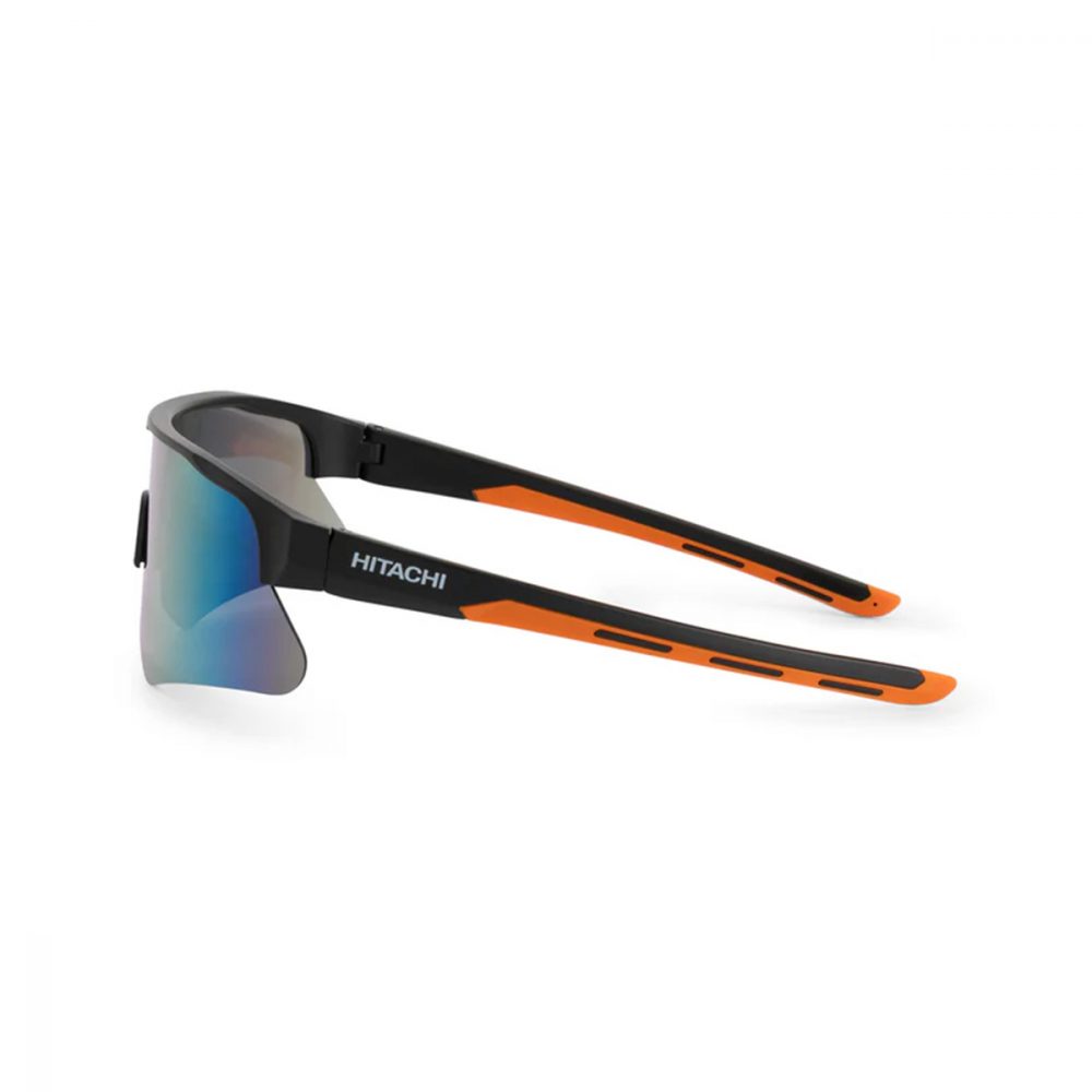 Solbriller – Matt Svart med Oransje Revo-linse - Image 3