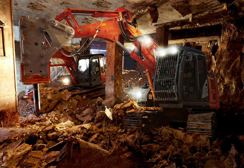 hitachi-zx135us-6-3 Demoleringsmaskin Hitachi-ZX135US-6