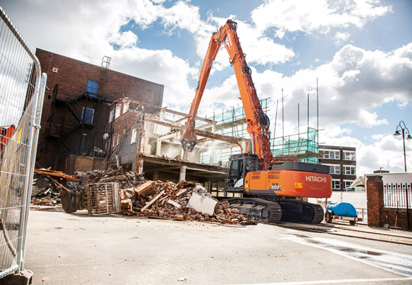 Demoleringsmaskin Hitachi ZX350-6