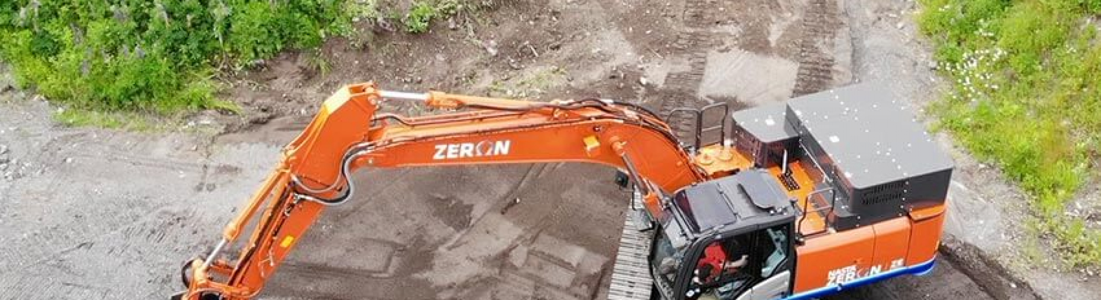 Zeron ZE210 – en elektrisk anleggsmaskin fra Nasta - NASTA AS